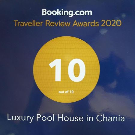 Luxury Pool House In Chania La Canea Esterno foto